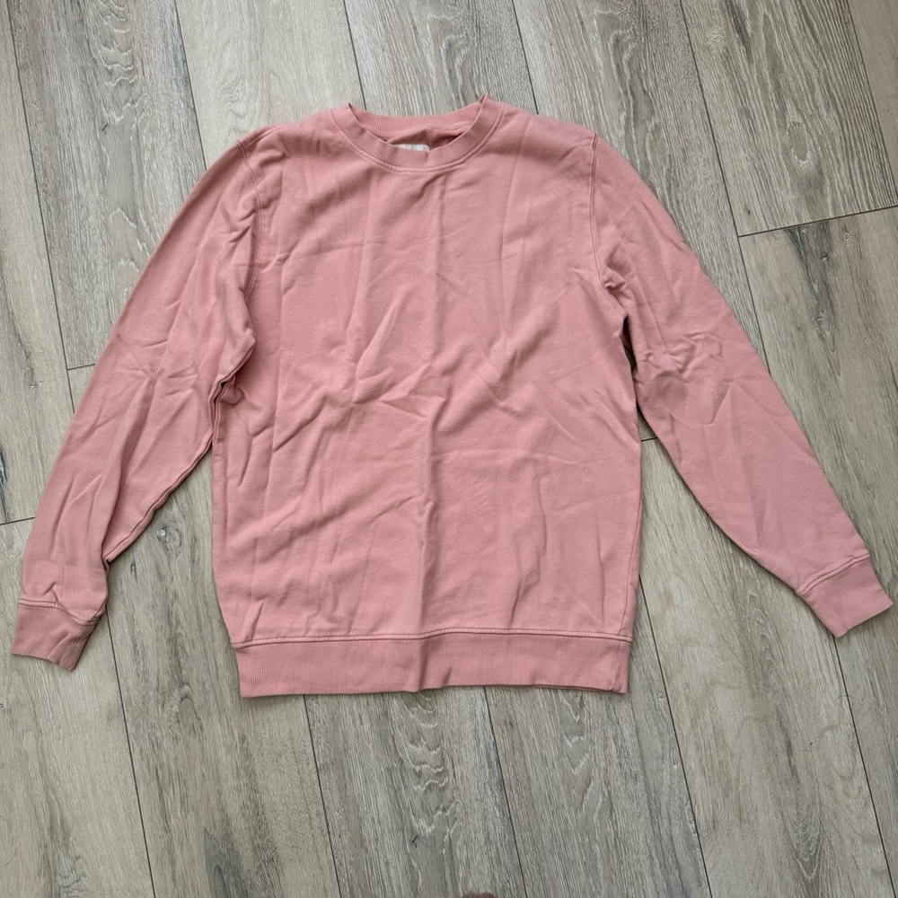 Goodfellow & Co Unisex Dusty Rose Crewneck Sweater